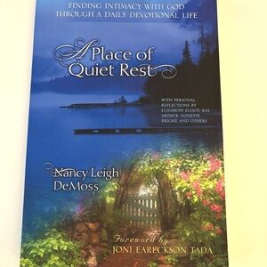 A Place of Quiet Rest by Nancy Leigh DeMoss - Blue Cover